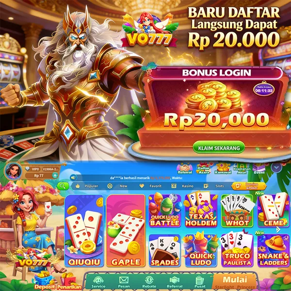 VO777 Slot Anti Rungkad Indonesia