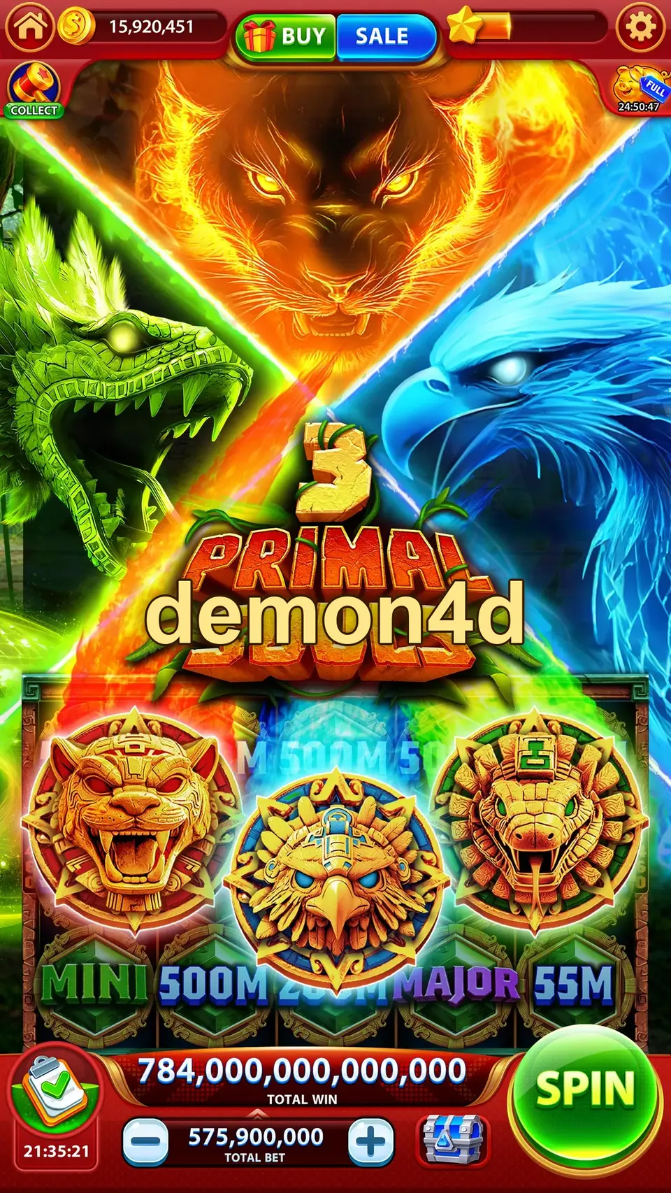 demon4d Tangkapan Layar Resmi APK